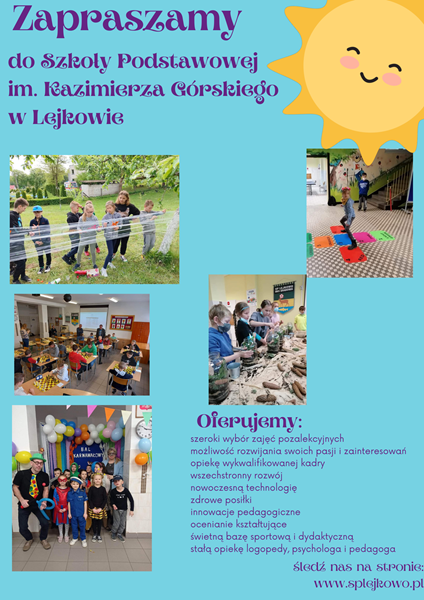 Oferta szkoły