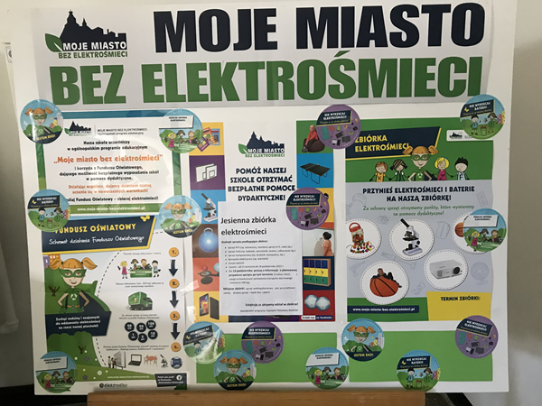 Baner - Moje miesto bez elektrośmieci 